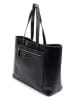 PRADA Leder-Schultertasche in Schwarz - (B)38 x (H)31 x (T)14 cm