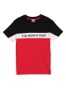 The North Face Koszulka "Rochefort" w kolorze czarno-czerwonym