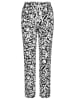 Rösch Pyjama-Hose in Schwarz/ Weiß