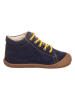 Naturino Leren loopleerschoenen "Coco" donkerblauw/geel
