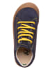 Naturino Leren loopleerschoenen "Coco" donkerblauw/geel