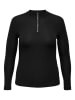 ONLY Carmakoma Pullover in Schwarz
