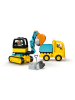 LEGO LEGO® DUPLO® Town "Bagger en Laster" - vanaf 2 jaar