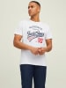 Jack & Jones Koszulki (3 szt.) w kolorze biało-czarno-granatowym