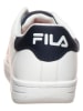Fila Sneakers in Weiß/ Dunkelblau