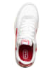 Fila Leren sneakers wit/rood