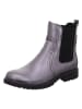 superfit Leder-Chelseaboots "Galaxy" in Silber