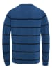 CAST IRON Pullover in Blau/ Schwarz