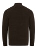 CAST IRON Sweter w kolorze ciemnobrązowym