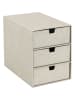 BigsoBox Ladebox "Ingid" beige - (B)16 x (H)20,5 x (D)25 cm