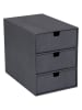 BigsoBox Ladebox "Ingid" zwart - (B)16 x (H)20,5 x (D)25 cm