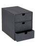 BigsoBox Ladebox "Ingid" zwart - (B)16 x (H)20,5 x (D)25 cm