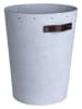 BigsoBox Papiermand "Aries" lichtgrijs - (H)35 cm