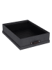 BigsoBox Documentenbox "Oskar" zwart - (L)35 x (B)26 x (H)8,5 cm
