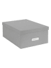 BigsoBox 2er-Set: Aufbewahrungsboxen "Ulrika" in Grau