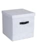 BigsoBox Aufbewahrungsbox "Logan" in Grau - (B)31,5 x (H)31 x (T)31,5