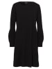 More & More Gebreide jurk zwart