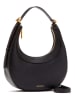 COCCINELLE Leder-Schultertasche in Schwarz - (B)23,5 x (H)12,5 x (T)5,5 cm