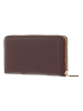COCCINELLE Leren portemonnee bruin - (B)18 x (H)10 cm