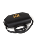Pinko Skórzana torebka w kolorze czarnym - 27 x 17 x 9 cm