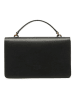 Pinko Skórzana torebka w kolorze czarnym - 27 x 17 x 8 cm