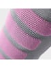 Siroko Functionele sokken "Aoraki" grijs/lichtroze