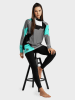 Siroko Functioneel onderhemd "Slush" turquoise/grijs