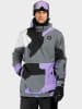 Siroko Softshell-ski-/snowboardjas "Tignes" lila/grijs