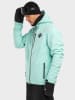 Siroko Softshell-ski-/snowboardjas "Senja" turquoise