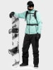 Siroko Softshellowa kurtka narciarska "Senja" w kolorze turkusowym