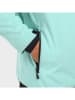 Siroko Softshellowa kurtka narciarska "Senja" w kolorze turkusowym