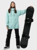 Siroko Softshell Ski-/ Snowboardjacke "Iceberg" in Türkis