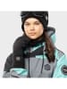 Siroko Softshell-ski-/snowboardjas "Ushuaia" turquoise/grijs