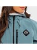 Siroko Softshell Ski-/ Snowboardjacke "Beluga" in Petrol