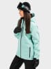 Siroko Softshell Ski-/ Snowboardjacke "Senja" in Türkis