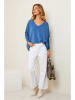 So Cachemire Pullover "Aadil" in Blau