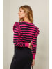 Plume Sweter "Abiel" w kolorze różowo-czarnym