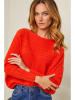 Plume Sweter "Aimar" w kolorze pomarańczowym