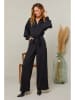 Plume Jumpsuit "Calia" zwart