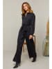 Plume Jumpsuit "Calia" in Schwarz