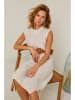 Joséfine Strickkleid "Dorette" in Beige