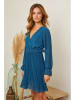 Plume Kleid "Fadel" in Blau