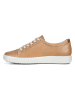 Ecco Leder-Sneakers in Beige