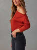 LA Angels Longsleeve roodbruin