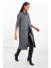 LA Angels Longcardigan in Anthrazit