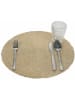 Villa d´Este 6er-Set: Tischsets in Gold - Ø 38 cm
