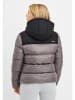 Bench Steppjacke "Kaylee" in Grau/ Schwarz