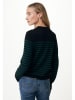 Mexx Sweter w kolorze czarno-zielonym