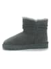 NICEBAY Leder-Winterboots "Leorgie" in Grau