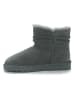 NICEBAY Leren winterboots "Leorgie" grijs